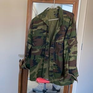 Small F21 army jacket